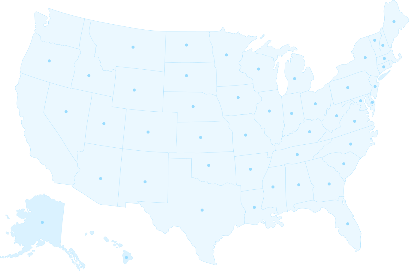 Map of USA